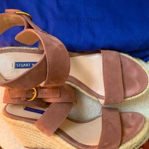Stuart Weitzman Espadrille Wedges